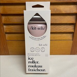 Kitsch Pink and Silver Ice Roller